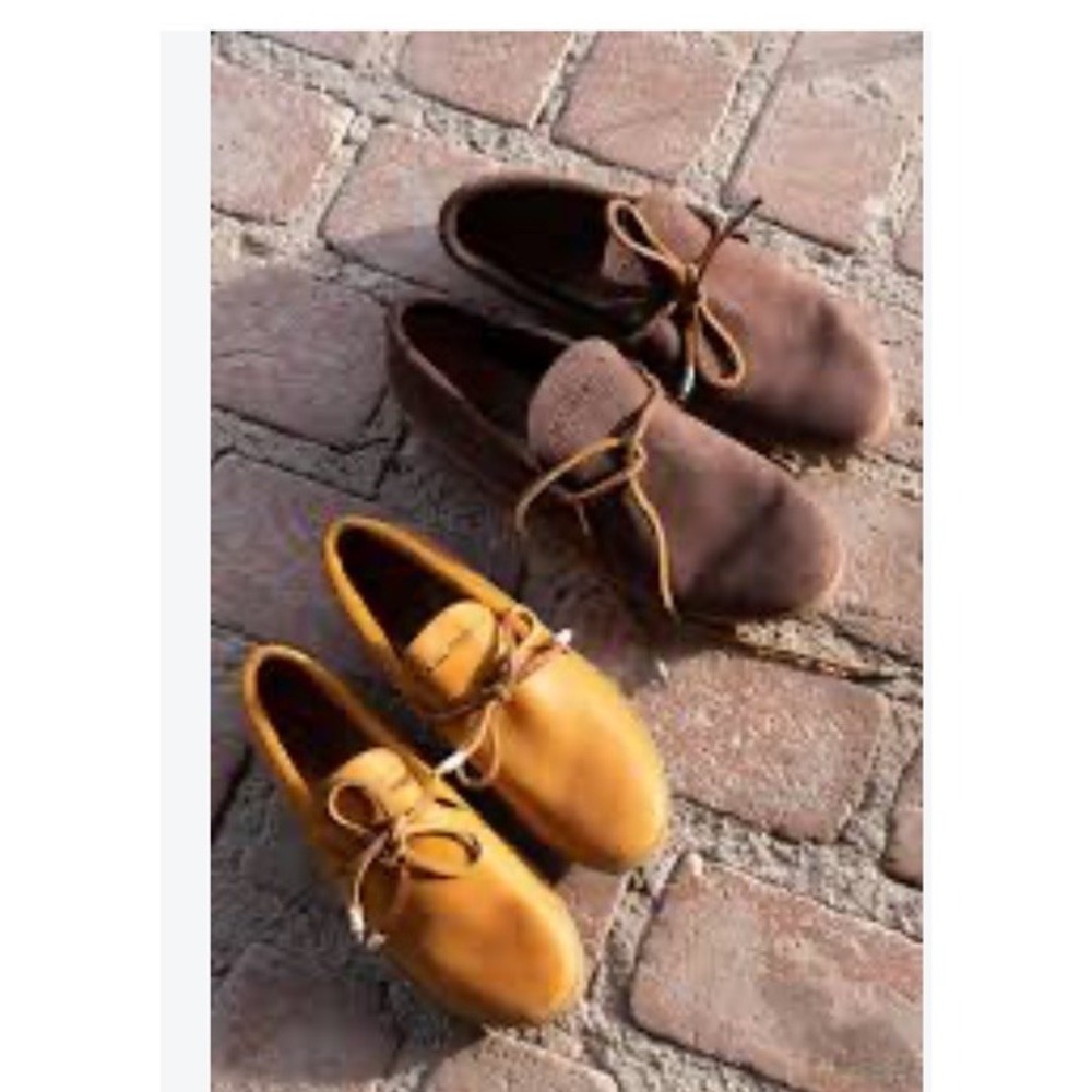 Manitobah Men's  Modern Moccasin Oxfords Shoes  Size 8 New Cocoa